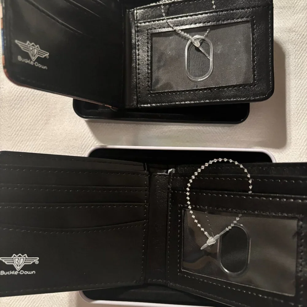 BUCKLE DOWN Bi-Fold Wallet - Various - Choose your style in the bundle comments.